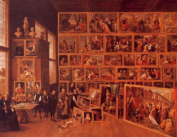    David Teniers The Archduke Leopold's Gallery